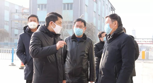 西寧市委常委、大通縣委書(shū)記宋晨曦到青海宜化檢查疫情防控工作(圖1)