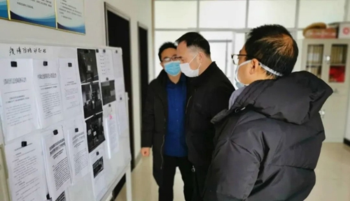 周金平先后到楚星公司、松滋肥業(yè)、實訓基地和股份公司檢查疫情防控工作(圖3)