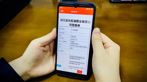 線上辦公零接觸！松滋肥業(yè)信息化在戰(zhàn)“疫”之中顯身手(圖2)
