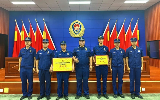 新疆宜化代表隊(duì)在自治區(qū)消防比武競賽中勇奪佳績