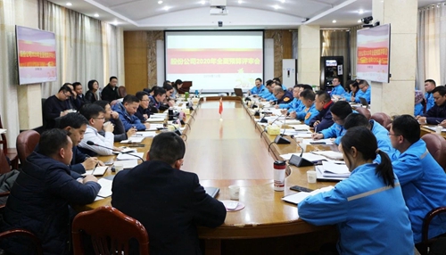 王大真調(diào)研指導(dǎo)股份公司、化機(jī)公司和TMP新項(xiàng)目2020年財(cái)務(wù)預(yù)算工作